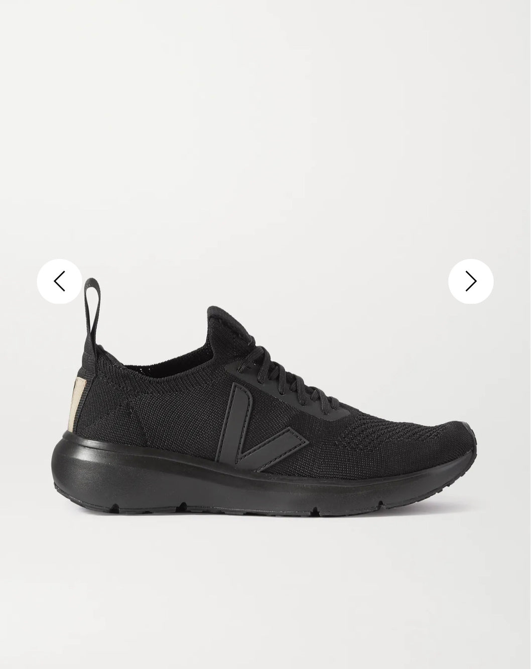 RICK OWENS x VEJA knitted trainers